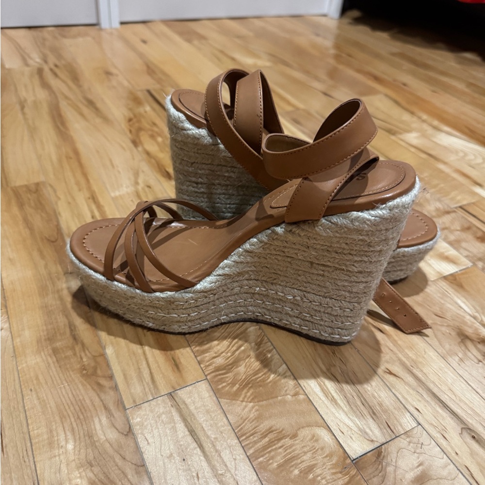 SCHUTZ Women's Brown Espadrille Sandals